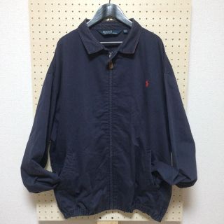 ポロラルフローレン(POLO RALPH LAUREN)の人気☆ 90s ラルフローレン スウィングトップ ネイビー(ブルゾン)