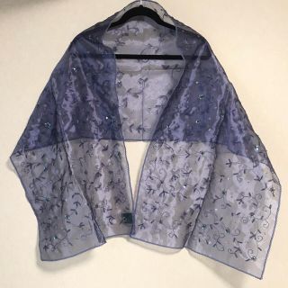 シビラ(Sybilla)のシビラ  ビーズ刺繍ショール(マフラー/ショール)