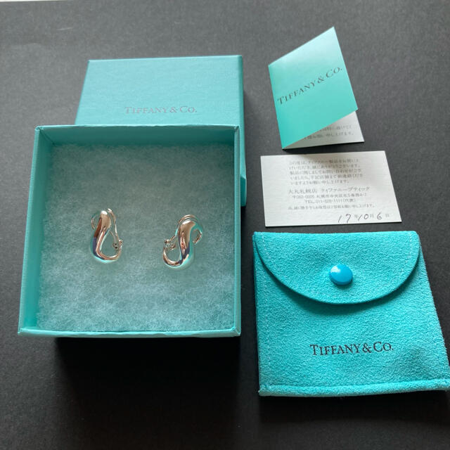 Tiffany & Co.(ティファニー)のティファニー　シルバーピアス　(購入カード日付の最初の2桁年号は、平成です) レディースのアクセサリー(ピアス)の商品写真