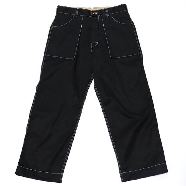 メンズWillow Pants  P-001 T/C -BLACK