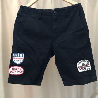 ショット(schott)のschott ワッペン付きハーフパンツ(ショートパンツ)