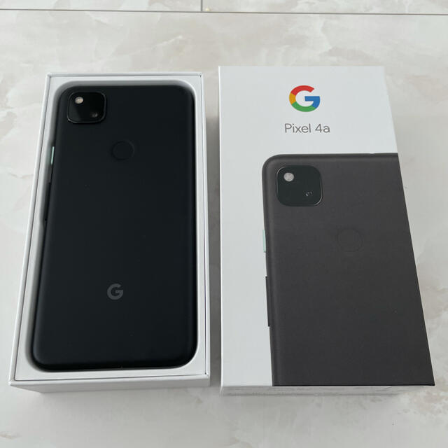 Google Pixel(グーグルピクセル)のGoogle Pixel 4a Just Black 128GB スマホ/家電/カメラのスマートフォン/携帯電話(スマートフォン本体)の商品写真