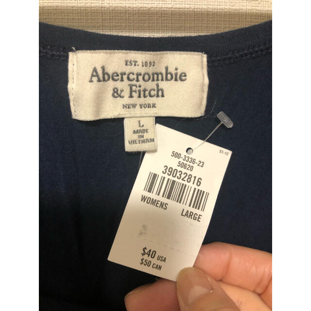 Abercrombie&Fitch(アバクロンビーアンドフィッチ)のAbercrombie&Fitch 長袖Tシャツ２枚 レディースのトップス(Tシャツ(長袖/七分))の商品写真