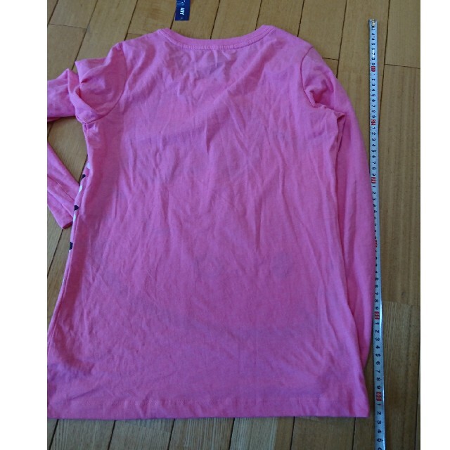Old Navy(オールドネイビー)のoldnavy キティちゃん ロンT ピンク sizeＸL レディースのトップス(Tシャツ(長袖/七分))の商品写真