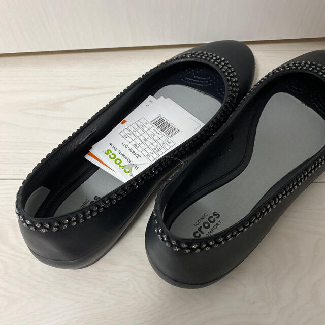 crocs(クロックス)のcrocs フラットシューズ23 レディースの靴/シューズ(バレエシューズ)の商品写真