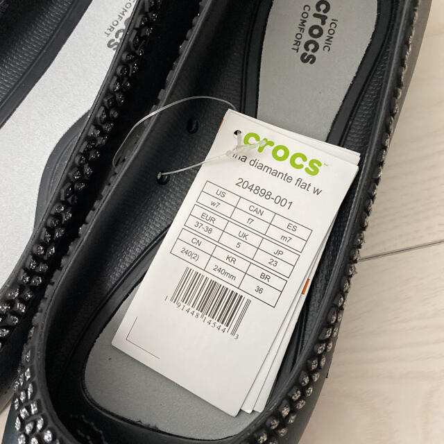 crocs(クロックス)のcrocs フラットシューズ23 レディースの靴/シューズ(バレエシューズ)の商品写真