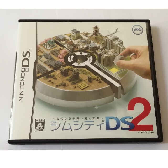 シムシティ DS2 ～古代から未来へ続くまち～ DS エンタメ/ホビーのゲームソフト/ゲーム機本体(携帯用ゲームソフト)の商品写真