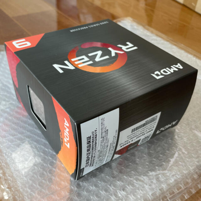 AMD Ryzen 9 5950X 国内正規品 box スマホ/家電/カメラのPC/タブレット(PCパーツ)の商品写真