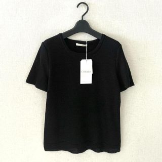 コルディア(CORDIER)のCORDIER♡新品♡黒色のサマーニット(ニット/セーター)