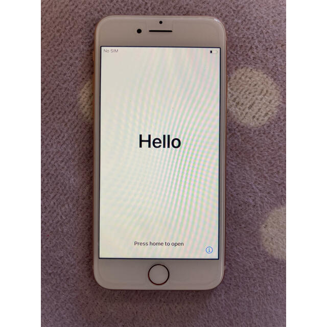 iPhone(アイフォーン)の(バッテリー交換品) iPhone8 SIMフリー 64GB スマホ/家電/カメラのスマートフォン/携帯電話(スマートフォン本体)の商品写真