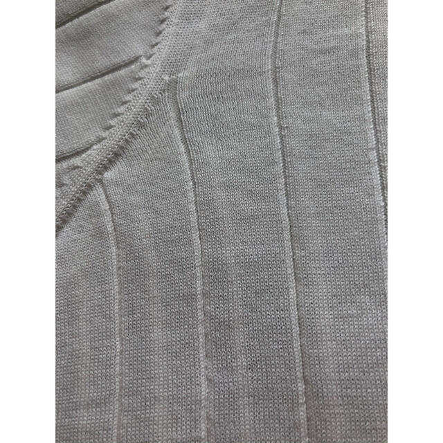 Ron Herman(ロンハーマン)の1214様専用　　ebureエブール　白半袖ニット　1回着 レディースのトップス(ニット/セーター)の商品写真