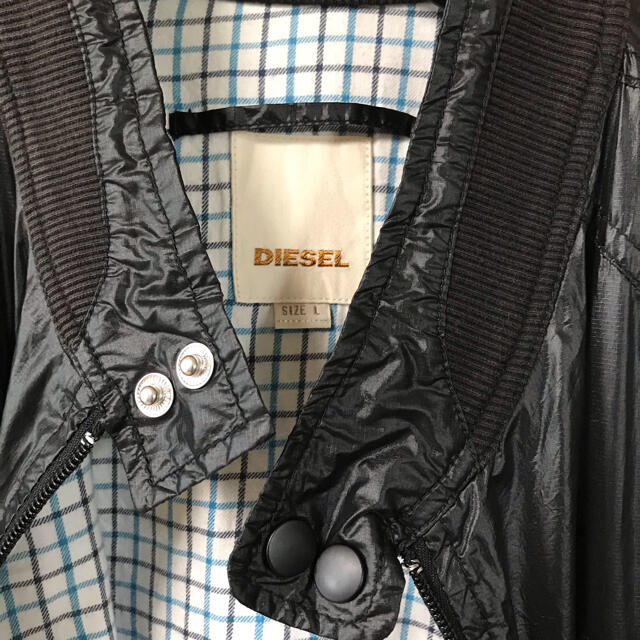 DIESEL(ディーゼル)の☆安い☆ディーゼル　カッコイイ黒のライダーズジャケット❗️ メンズのジャケット/アウター(ライダースジャケット)の商品写真