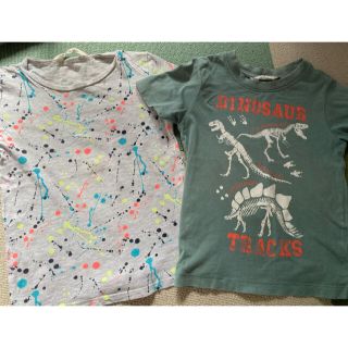 エイチアンドエム(H&M)のH&M Tシャツ2枚セット　100〜105(Tシャツ/カットソー)