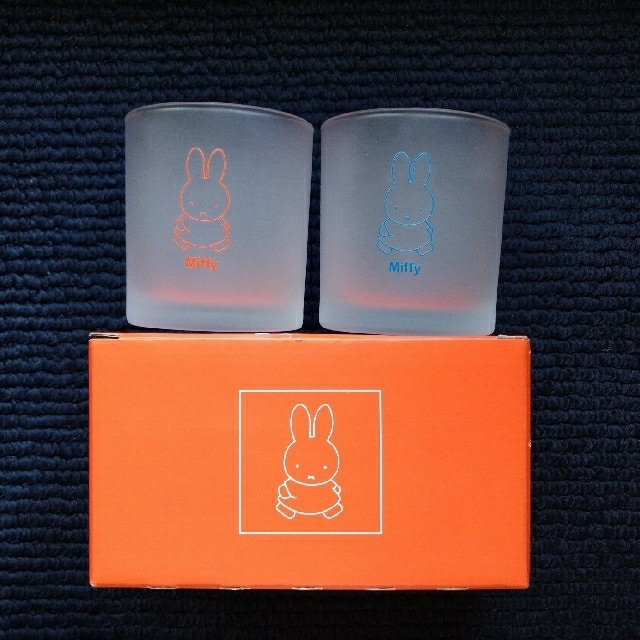 ミッフィー miffy ペアグラス あさひ銀行 ノベルティ 非売品