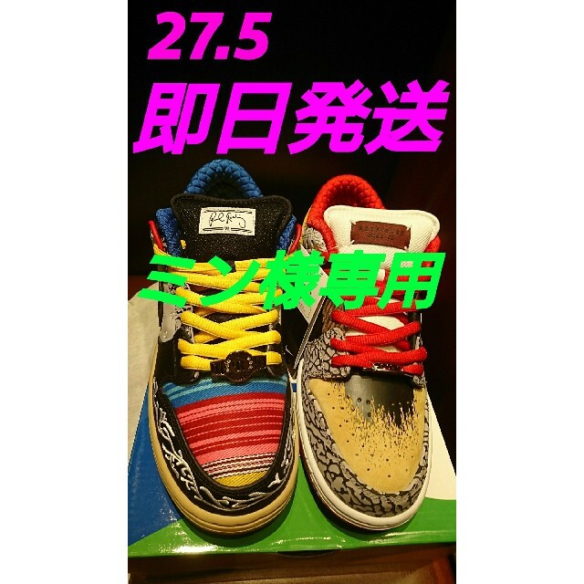 NIKE SB DUNK LOW WHAT THE P-ROD メンズの靴/シューズ(スニーカー)の商品写真