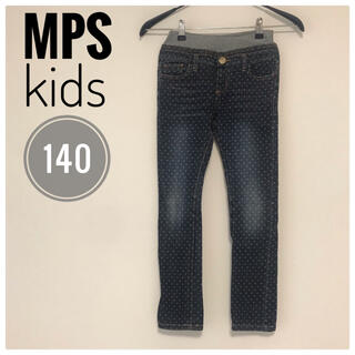エムピーエス(MPS)の【美品】MPS kids 子供用 ズボン パンツ ウエストゴム 140サイズ(パンツ/スパッツ)