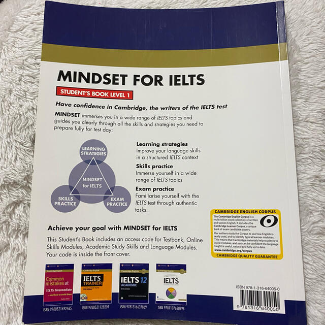 Mindset for IELTS student’s book level 1 エンタメ/ホビーの本(語学/参考書)の商品写真