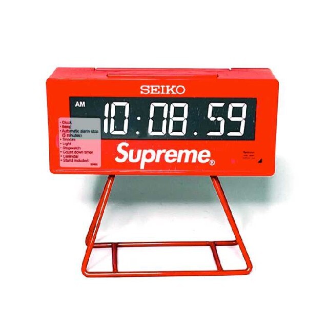 Supreme®/Seiko Marathon Clock