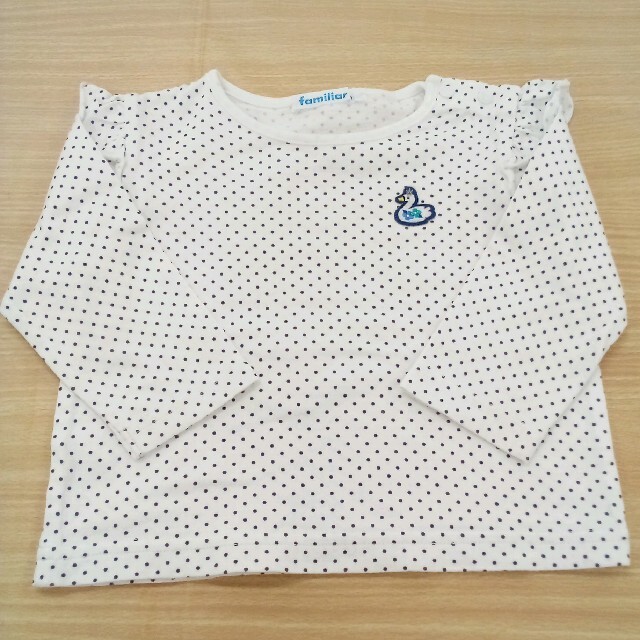 familiar(ファミリア)のファミリア 長袖 カットソー80cm 02MN0523970 キッズ/ベビー/マタニティのベビー服(~85cm)(Ｔシャツ)の商品写真