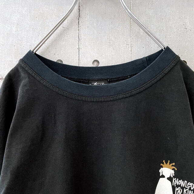 STUSSY - 【激レア】オールド ステューシー 80年代 黒タグ 長袖 T
