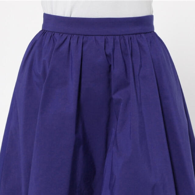 ESTNATION(エストネーション)のESTNATION ギャザースカートブルー　38 レディースのスカート(ひざ丈スカート)の商品写真