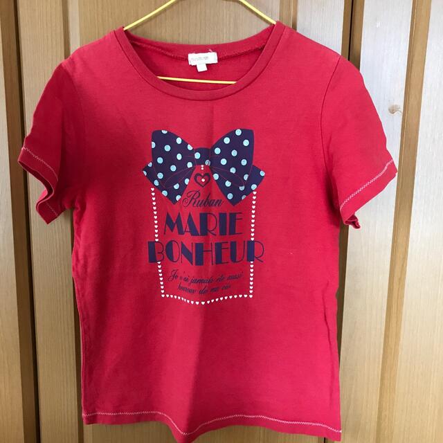 HusHush(ハッシュアッシュ)のHush Hush☆リボンTシャツ キッズ/ベビー/マタニティのキッズ服女の子用(90cm~)(Tシャツ/カットソー)の商品写真