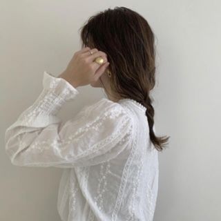 classical lace blouse クラシカル レース ブラウス(シャツ/ブラウス(長袖/七分))