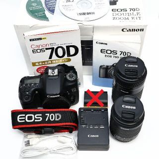 Canon - Canon EOS 70D ダブルズームキットの通販 by ともじぃ's shop