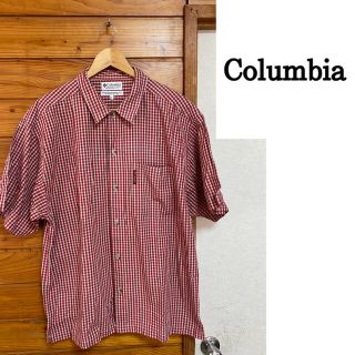 コロンビア(Columbia)のColumbia  シャツ　チェック　赤(シャツ)