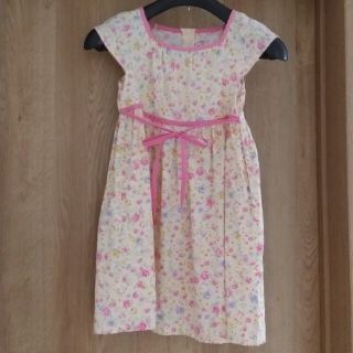 マザウェイズ(motherways)のmidorin様専用 ワンピース 120 110 リボン 花柄(ワンピース)