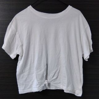 ベルシュカ(Bershka)のクロップド丈　半袖Tシャツ(Tシャツ(半袖/袖なし))