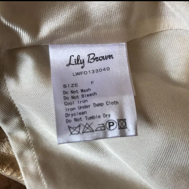 Lily Brown(リリーブラウン)のリリーブラウン　ドレス　ワンピース レディースのワンピース(ミニワンピース)の商品写真