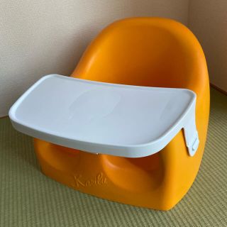 カリブ　補助椅子　オレンジ　美品(その他)