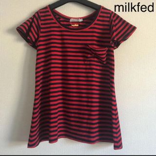 ミルクフェド(MILKFED.)のミルクフェド　Tシャツ　milkfed 最終値下げ(Tシャツ(半袖/袖なし))