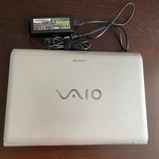 バイオ(VAIO)のVAIO ノートパソコン（本体＋コード付き）HDDなし(ノートPC)