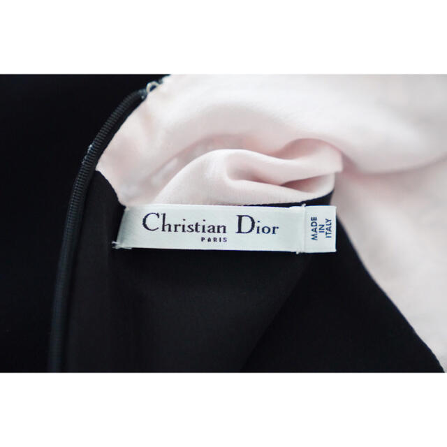 Christian Dior(クリスチャンディオール)のクリスチャン ディオール Christian Dior レース ワンピース レディースのワンピース(ひざ丈ワンピース)の商品写真