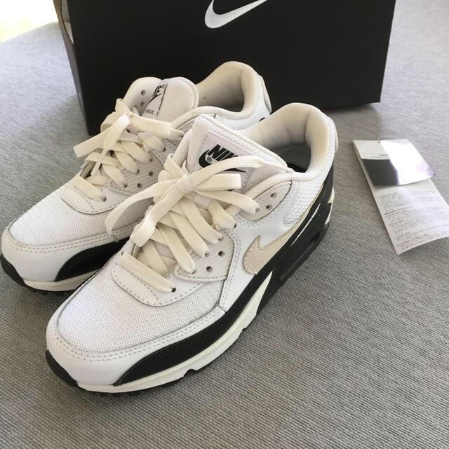 ☆新品☆NIKE AIRMAX90 BY YOUブラック×アイボリー25cm