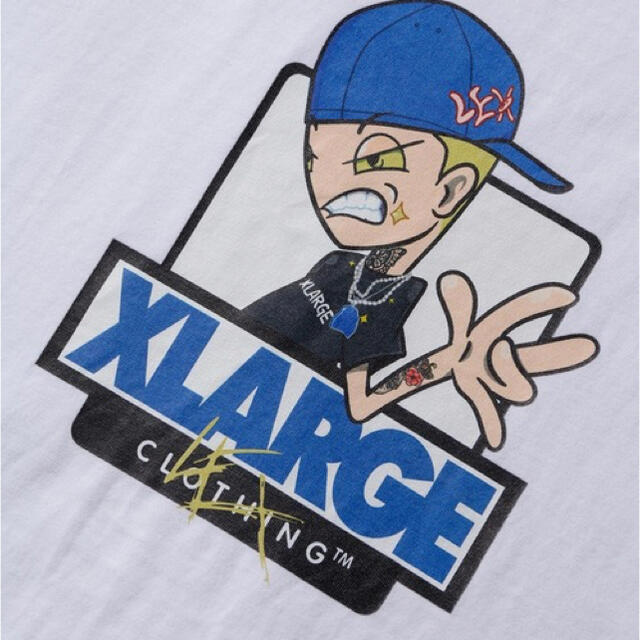 XLARGE × LEX “LEXLARGE” S/S TEE LEXLARGE