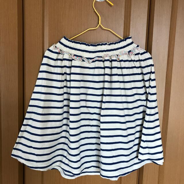 JUNK STORE(ジャンクストアー)のJUNK STORE☆ボーダースカート 140 キッズ/ベビー/マタニティのキッズ服女の子用(90cm~)(スカート)の商品写真