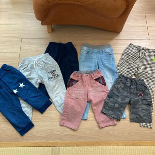 ジャンクストアー(JUNK STORE)の男の子ズボン7枚セット売り　120-130(パンツ/スパッツ)