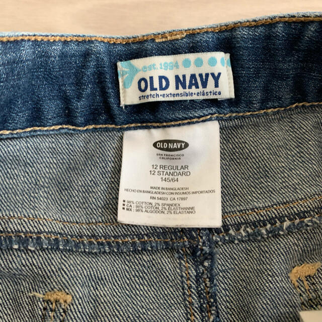 Old Navy(オールドネイビー)のOLD NAVY デニムスカート キッズ/ベビー/マタニティのキッズ服女の子用(90cm~)(スカート)の商品写真