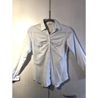 アオヤマ(青山)の青山　スキッパー　シャツ　ワイシャツ(シャツ/ブラウス(長袖/七分))