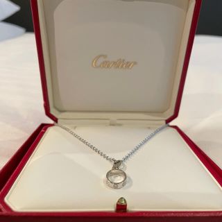 カルティエ(Cartier)のカルティエ　ラブチャーム　フォルサーネックレス(ネックレス)