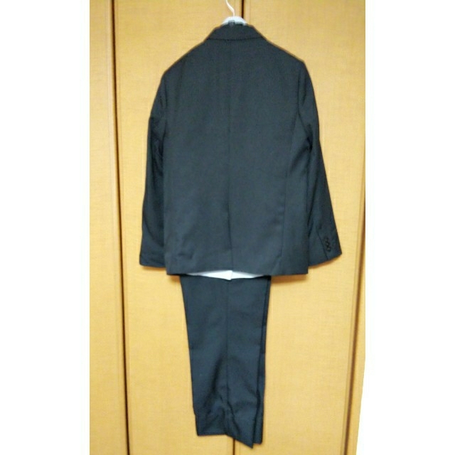 子供服 フォーマルスーツ ダークグレー 160cm 3点セット キッズ/ベビー/マタニティのキッズ服男の子用(90cm~)(ドレス/フォーマル)の商品写真