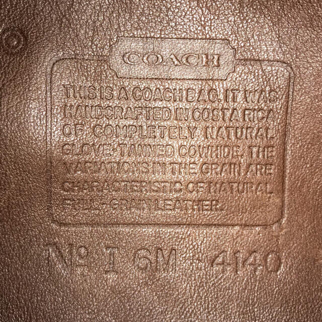 COACH(コーチ)のCOACH オールドコーチ  ダークブラウン  トートバッグ   レディースのバッグ(ショルダーバッグ)の商品写真