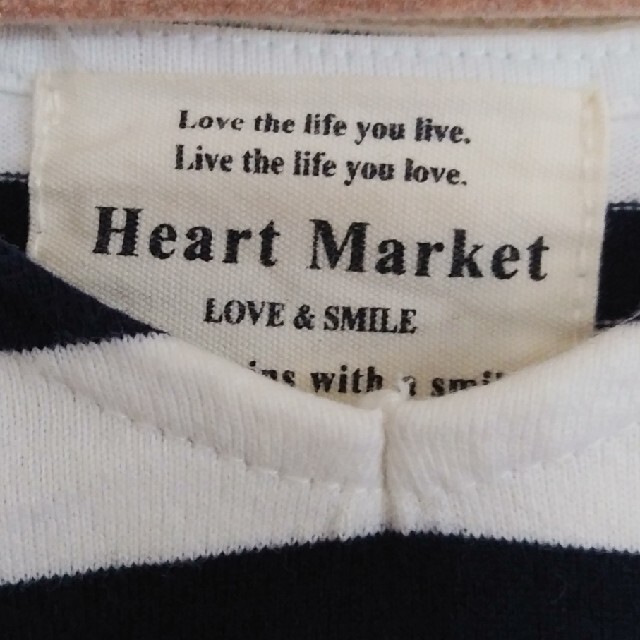 Heart Market(ハートマーケット)のheart market 半袖Tシャツ レディースのトップス(Tシャツ(半袖/袖なし))の商品写真