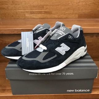 ニューバランス(New Balance)の国内正規‼️ NEW BALANCE M990v2 NAVY 復刻 入手困難(スニーカー)