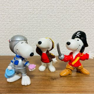 スヌーピー(SNOOPY)のビンテージ スヌーピー フィギュア pvc アストロノーツ フライングエース 他(アメコミ)