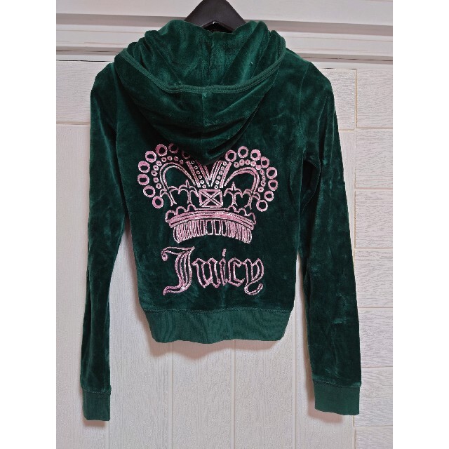 ♡juicy couture♡チョコブラウン チェック ベロア セットアップ