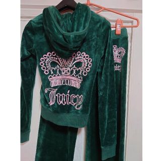 JUICY COUTURE ジューシークチュール ベロア セットアップ パーカ